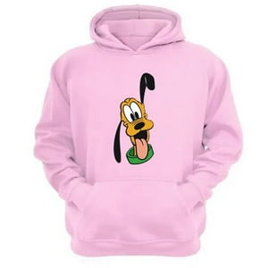 Genérico - Polerón Canguro Perrito Cafe Rosa Talla S Unisex
