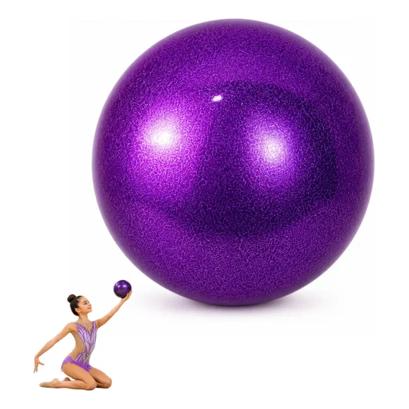 Pelota Gimnasia Rítmica Infantil 15 cm 250-300 g Glitter Entrenamiento Competencia