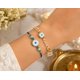 thumbnail image 3 of Pulsera Eximious India Rakhi Lumba con Ojo Malo, 3 of 6