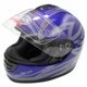 thumbnail image 1 of Casco de Moto Full Face BX190-M Deep Blue, 1 of 6