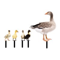 Magideal - 4 Estacas De Estatua De Animales De , Estacas De Jardín, Letrero Realista, Decoración De Patio, Estatua De Jardín De Para Decoración De Suelo