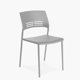 thumbnail image 2 of Silla Visita Colore Gris, 2 of 5