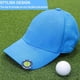 thumbnail image 5 of Lector de green de golf, marcador de pelota de golf, nivel de pin, ayuda para putt con clip para sombrero, nivel de putt de pendiente de golf de alta precisión, marcador de bola de lectura de burbuja,, 5 of 7