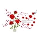 thumbnail image 3 of Adhesivo De Pared Decorativo Para Cocina, Comedor, Rosas Rojas, 3 of 3