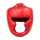 thumbnail image 1 of Boxing Headgear Equipo de Protección Facial Acolchado Interior Cómodo Material PU Función Absorción de Impactos Adecuado para Karate Lucha Deportes Ju Adulto rojo, 1 of 5