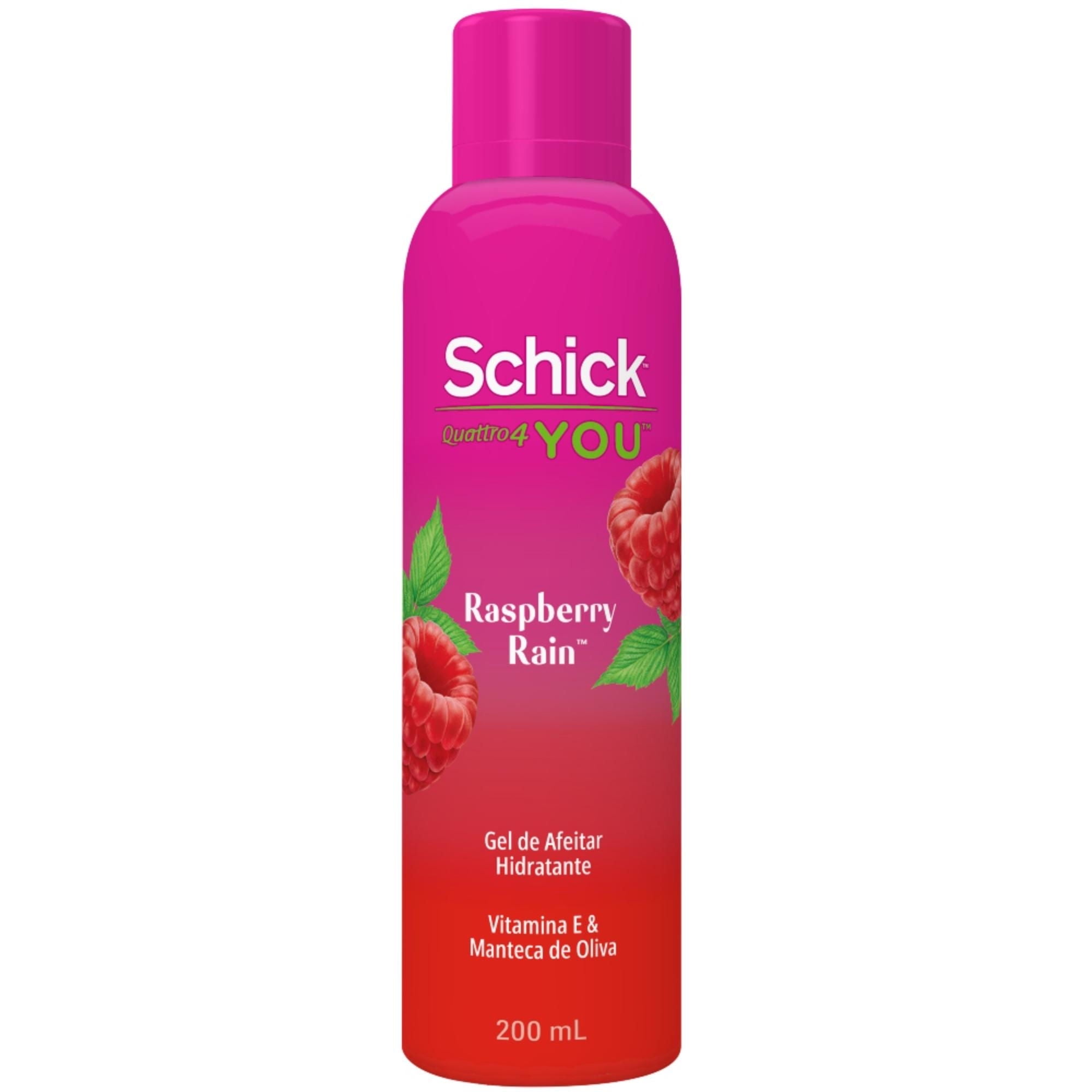 Gel De Afeitar Aroma Frambuesa 200 ml Schick