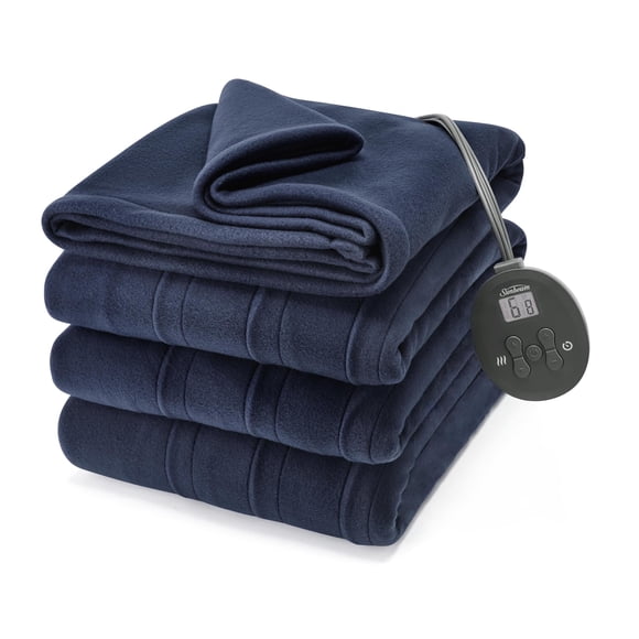 Manta térmica eléctrica Sunbeam Royal Ultra Fleece Indigo Blue