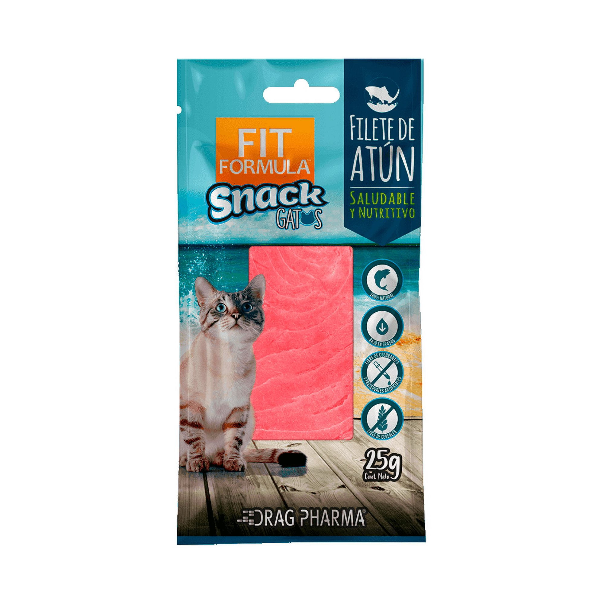 Fit Formula Filete Atun Gato 25 Gr X 1 Unidad