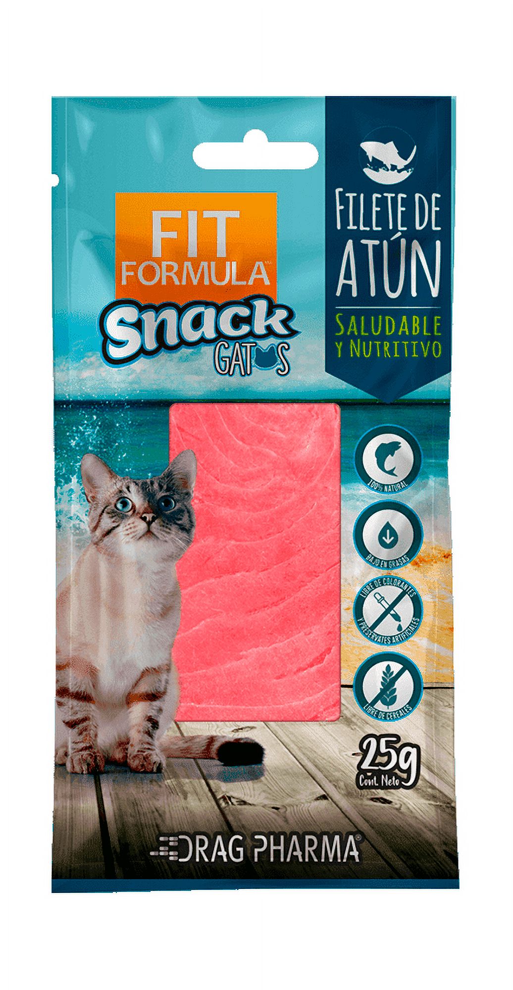 Fit Formula Vet Alim - Fit Formula Filete Atun Gato 25 Gr X 1 Unidad