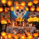 thumbnail image 4 of Set de decoración del Día de los Muertos JYNTERPLAY 56 piezas con luces, 4 of 7