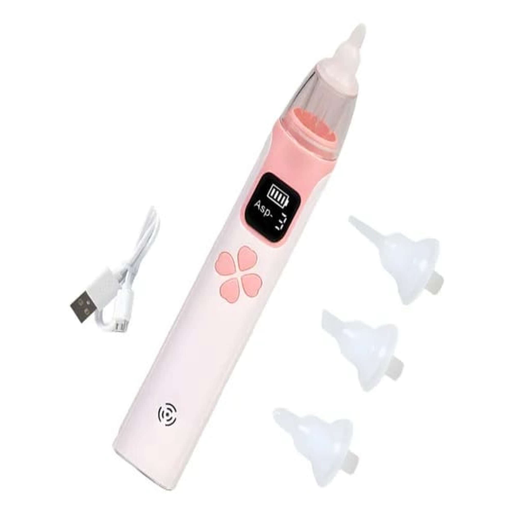 Myl Todo Para El Hogar - Aspirador Nasal Para Bebes Electrico Recargable Rosa