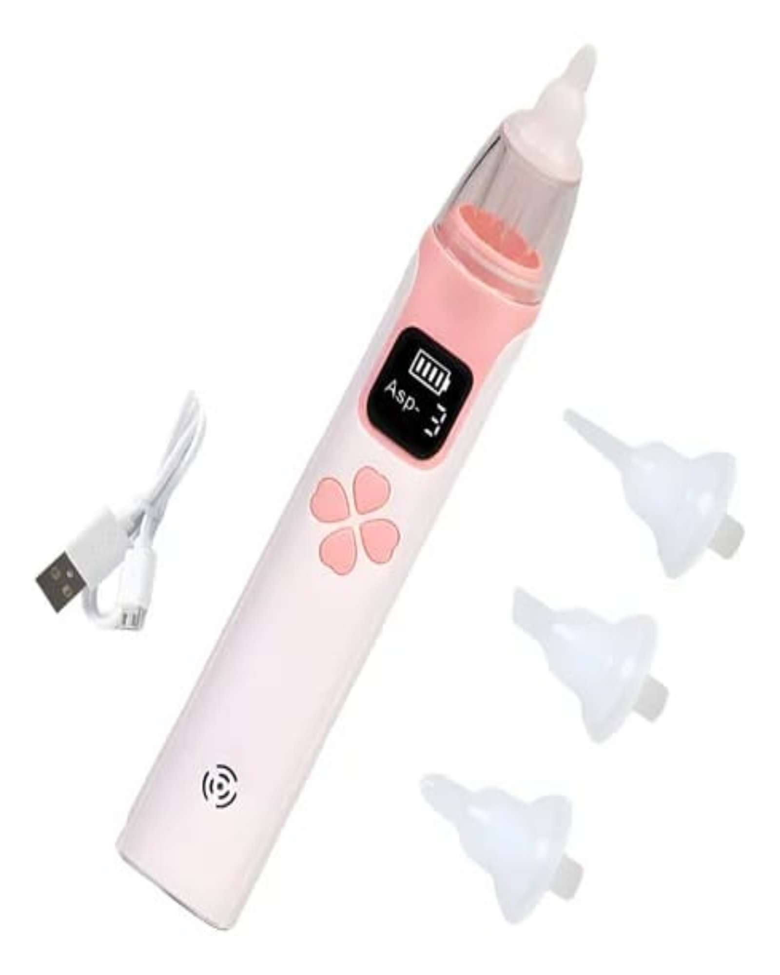 Myl Todo Para El Hogar - Aspirador Nasal Para Bebes Electrico Recargable Rosa