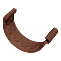 Copla Para Canaleta Agua Lluvia 110Mm Café Dvp