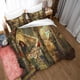 thumbnail image 2 of Princess and Beast Cartoon Duvet Cover Set 100% Microfiber Bedding Set Skin-Friendly 3 Piece Comforter Cover Set for a Comfortable Sleep, 2 of 5