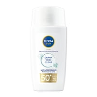 Protector Solar Sun Skin Clear Piel Mixta A Grasa Fps 50 40 Ml Nivea