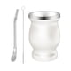 thumbnail image 4 of Yerba Mate Cup 230ml Robusto Moderno Doble Pared Para Dormitorio Hogar Dormitorio Blanco, 4 of 5