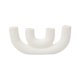 thumbnail image 2 of Candelabro Cónico Blanco 23cmx10cm, 2 of 3