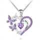 thumbnail image 3 of Butterfly Necklace - Perfect New Year's Gift for Your Lover or Friend - Symbolizes Love and Friendship, 3 of 5