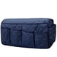 thumbnail image 4 of 14 Bolsillos Sofá Reposabrazos Organizador Colgante Bolsa De Almacenamiento Para Revista DVD Teléfono Azul Marino, 4 of 5