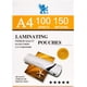 thumbnail image 1 of Láminas laminadoras H&S A4 Crystal Clear 150 micrones x100, 1 of 7