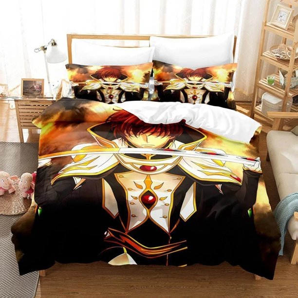 Fashion Code Geass Bedding Set Bed Set Teenager Bedroom Sheet set Home Textiles Bed Sheets