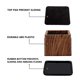 thumbnail image 3 of Elevadores de Cama BTSD-home 8 cm Pack de 4 con Acabado de Madera, 3 of 8