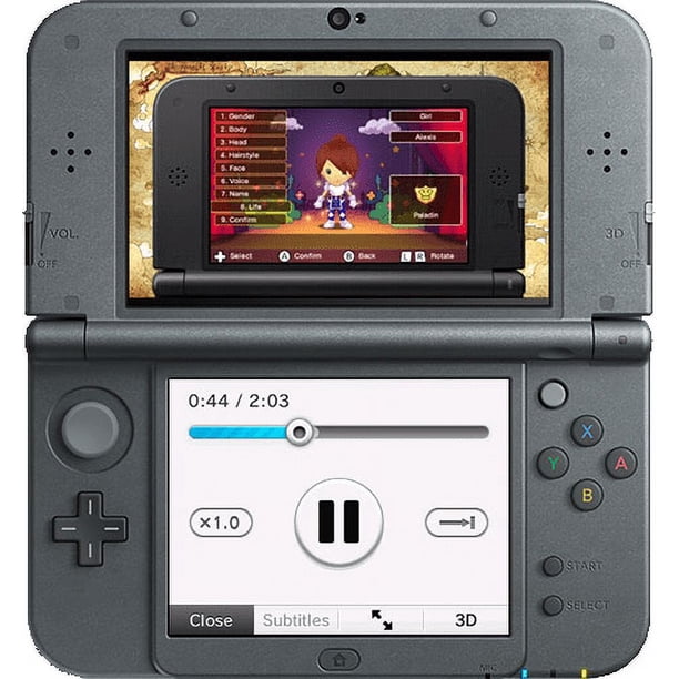 Nintendo 3DS XL Negra Restaurada (Reacondicionada) | Lider