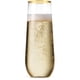 thumbnail image 3 of Copas de champán Munfix, plástico sin tallo, 270 ml, paquete de 48, 3 of 6