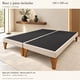 thumbnail image 5 of Base de cama King Kumara en lino beige, 180x200 cm, sin colchón, 5 of 5