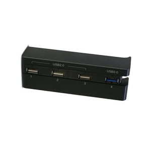 Dobe Hub Usb 4 Puertos Para Ps4 - Expande Conexiones Negro