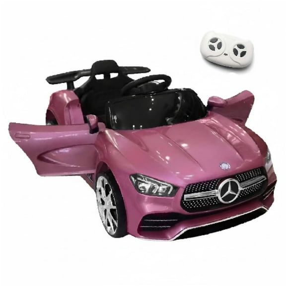Auto Eléctrico Mercedes Con Control Remoto, Luces Y Sonido