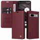 thumbnail image 1 of Funda Billetera de Cuero para Google Pixel 7A con Tarjetero y Soporte - Tapa Magnética Rojo, 1 of 6