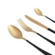 thumbnail image 3 of Set 4 Cubiertos Must Dorado Negro BVS, 3 of 3