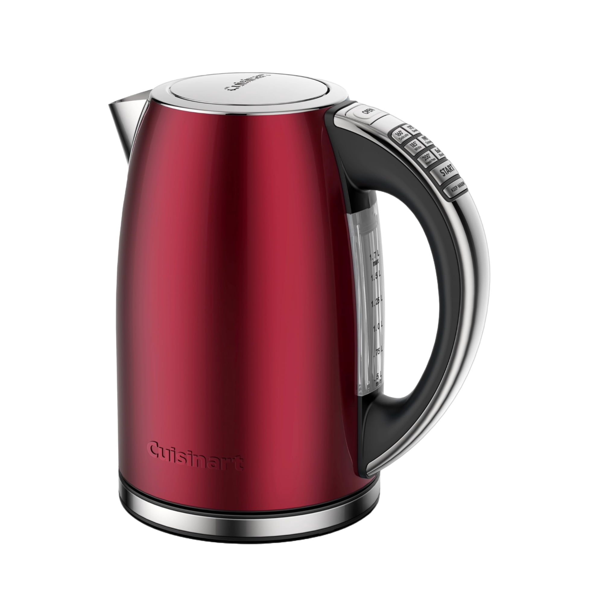 Hervidor Eléctrico Cuisinart De Acero Inoxidable De 1,7 L Con 6 Temperaturas Preestablecidas