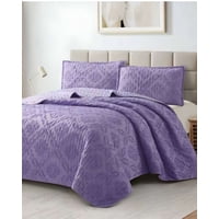 Meipulis - Cobertor Colcha Quilt Tufting De Lujo Suave 2 Plazas