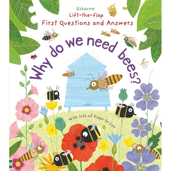 Usborne ¿Por qué necesitamos a las abejas? Libro interactivo para niños