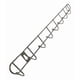 thumbnail image 1 of Set 10 Percheros Metalico Organizador Pared Colgador Lau, 1 of 3