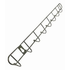 Genérico - Set 10 Percheros Metalico Organizador Pared Colgador Lau