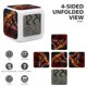 thumbnail image 3 of Hombre Flash theme 7 colors Alarm Clock Digital LED Alarm Clock Gifts for kids friends family, 3 of 6