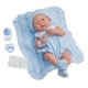 thumbnail image 1 of Baby Doll JC Toys La Newborn, 15 cm, totalmente de vinilo, anatómicamente correcto, niño real, 1 of 9