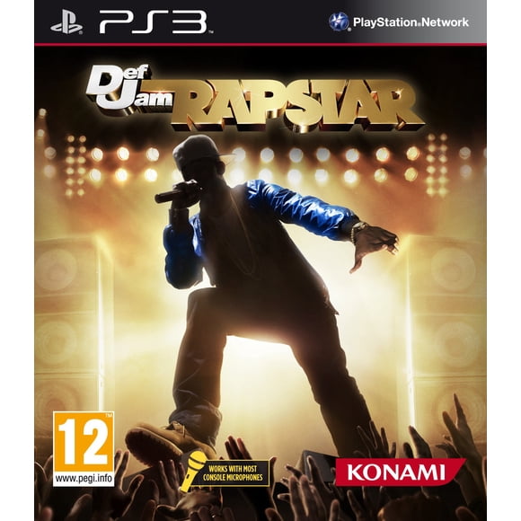 Videojuego Konami Def Jam Rapstar PS3