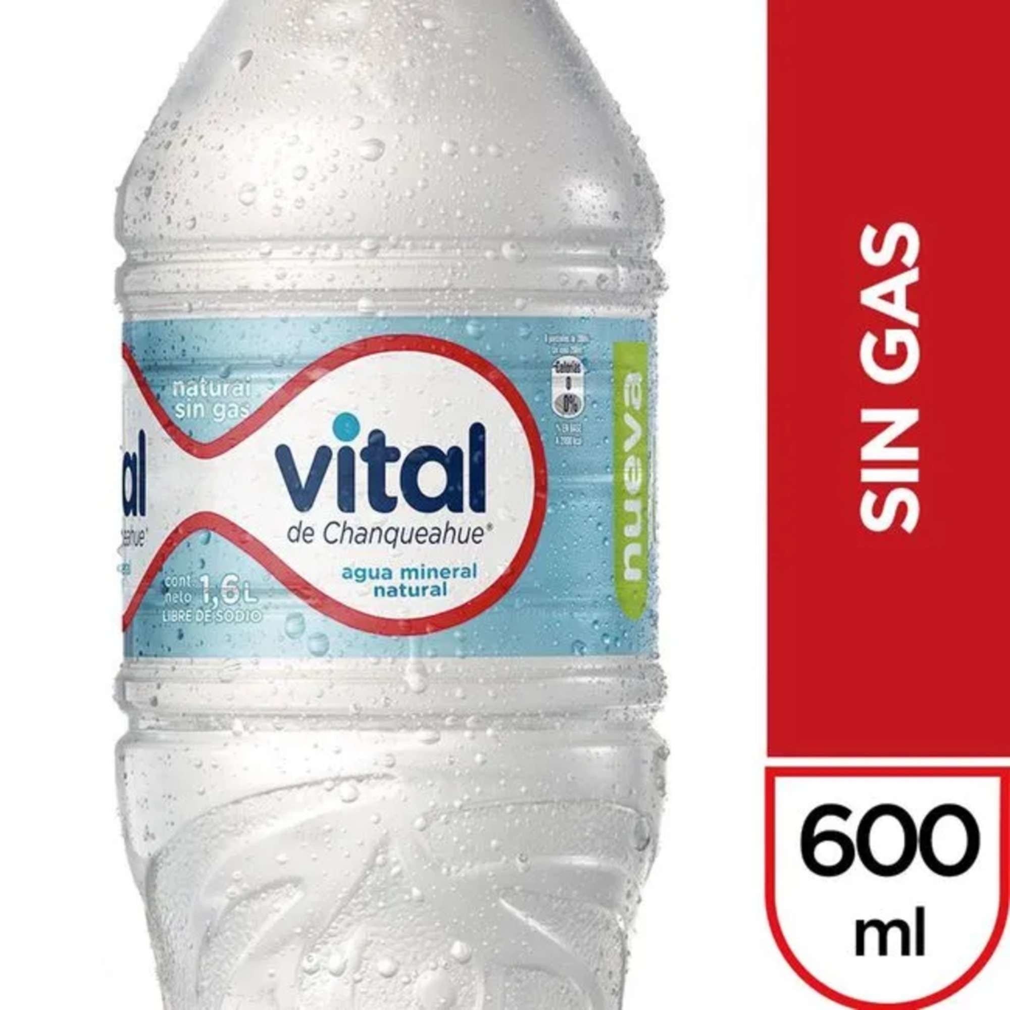 Agua Mineral Vital Sin Gas Botella