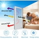 thumbnail image 3 of Vinilos para Cristales Vinilo Adhesivo Cristal Efecto Espejo 1m*6m, Anti UV Anti Calor Unidireccional Protector de Privacidad Protege del Sol para Hogar Oficina Tienda, 3 of 9