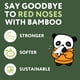 thumbnail image 2 of Pañuelos faciales The Cheeky Panda Bamboo de 3 capas (80 pañuelos x 12), 2 of 5