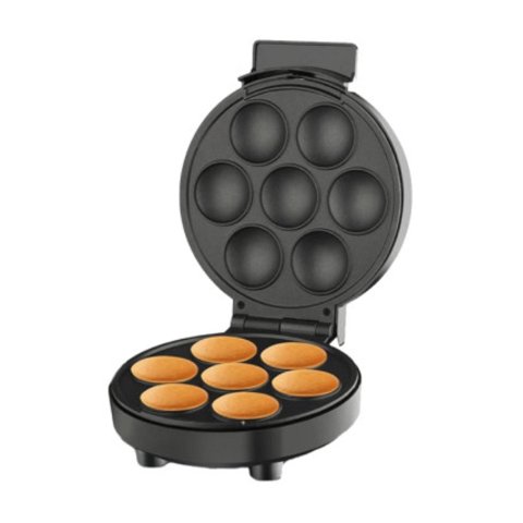 Total Click - Maquina De 7 Cupcakes Pasteles 1000W Negro R2201 Raf