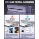 thumbnail image 5 of Máquina laminadora Qfun de 33 cm de ancho para laminación térmica A3 9 en 1, 5 of 8