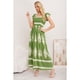 thumbnail image 1 of Maxi Vestido Largo Verano Mujer Estampado Casual Sin Mangas 3380, 1 of 3