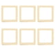 thumbnail image 1 of 6 unidades, organizador de joyas para anillos, collares, pulseras y pendientes, caja transparente., 1 of 7
