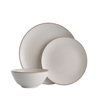 Mason Cash - Juego Loza Classic Collection 12 Piezas Crema