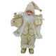 thumbnail image 2 of Mu?eco De Nieve Santa Claus Doll Ornament Decoración De Mesa Interior Mesa Decoración Beige Oro, 2 of 5